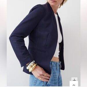 J.Crew Tall going-out blazer in stretch twill 10T